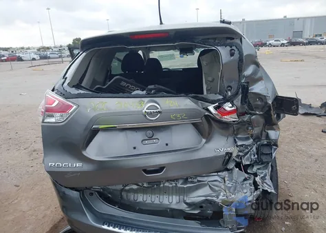 2015 Nissan Rogue Sv из США, поврежденный, VIN KNMAT2MV3FP544277